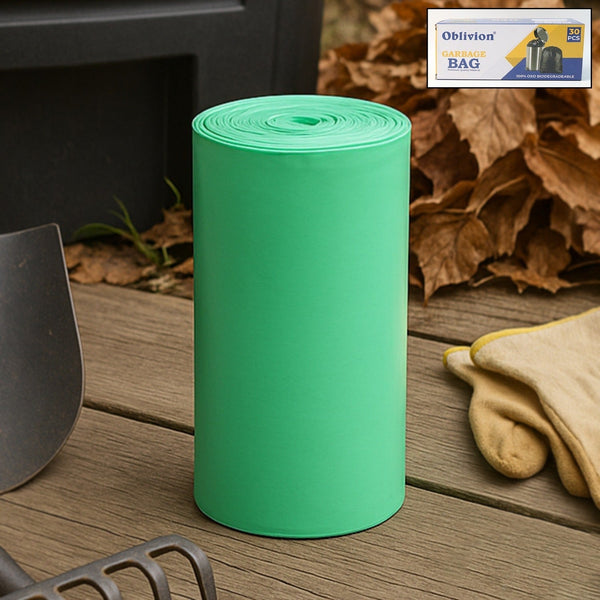 Bio-degradable Eco Friendly Garbage / Trash Bags Rolls (24x32 Cm / 1 Pc / Mix Color)